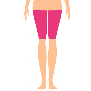Mujer - Depilación láser medias piernas superiores